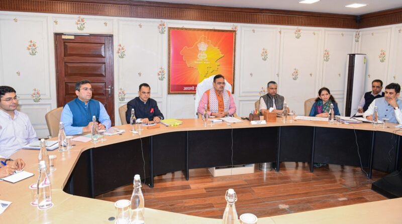 प्रधानमंत्री नरेन्द्र मोदी के नेतृत्व में विकसित राजस्थान के लिए राज्य सरकार कर रही कार्य – मुख्यमंत्री श्री भजनलाल शर्मा