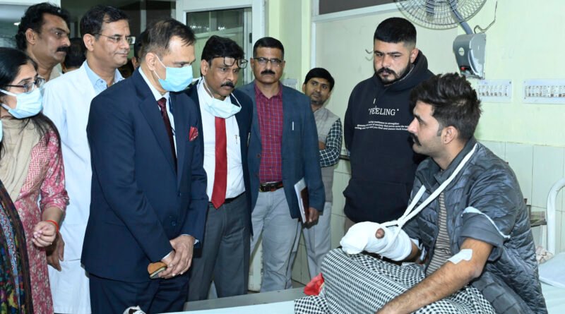 सड़क हादसों में जीवन रक्षा के लिए जल्द बनेगा प्रभावी एक्शन प्लान : मुख्य सचिव श्री वी श्रीनिवास