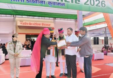 गणतंत्र दिवस पर पर्यावरण संरक्षण में उत्कृष्ट कार्य के लिए रामदेव खर्रा सम्मानित