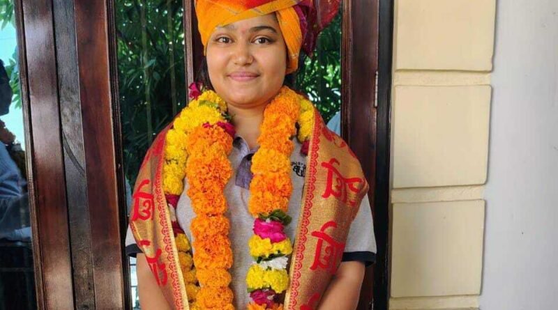 सुमन गुर्जर रही एमबीसी महिला वर्ग में राज्य में प्रथम, क्षेत्र में खुशी की लहर