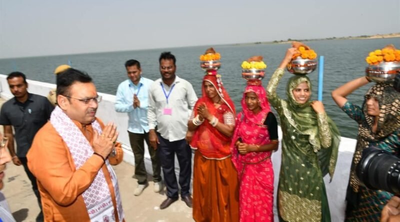 मुख्यमंत्री ने गंगा दशमी के अवसर पर बीसलपुर बांध से किया अभियान का शुभारंभ