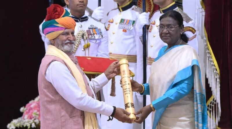 कला और समाज सेवा में उत्कृष्ट योगदान के लिए राजस्थान की तीन हस्तियां भी पद्म पुरस्कारों से सम्मानित