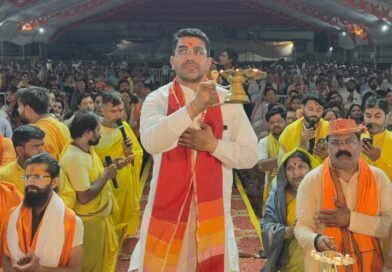 युवा राष्ट्र निर्माण और भारत को विश्व गुरु बनाने के लिए आगे आएं : पं. राजकुमार शर्मा