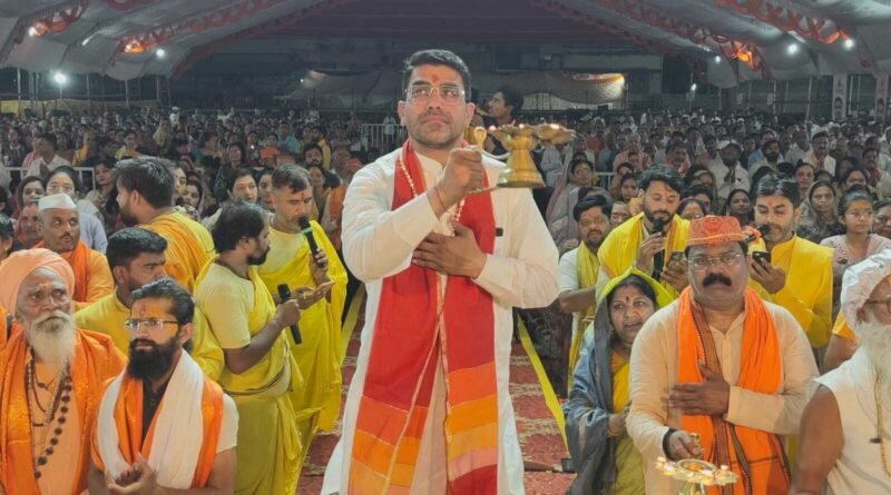 युवा राष्ट्र निर्माण और भारत को विश्व गुरु बनाने के लिए आगे आएं : पं. राजकुमार शर्मा