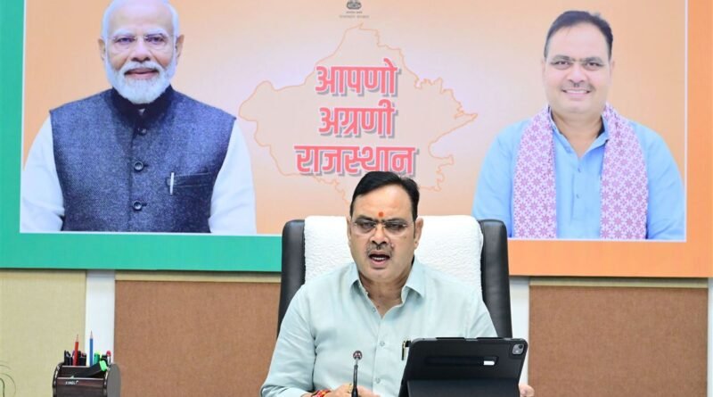 पेयजल और सिंचाई के लिए जल उपलब्धता सुनिश्चित करना राज्य सरकार का लक्ष्य : मुख्यमंत्री भजनलाल शर्मा