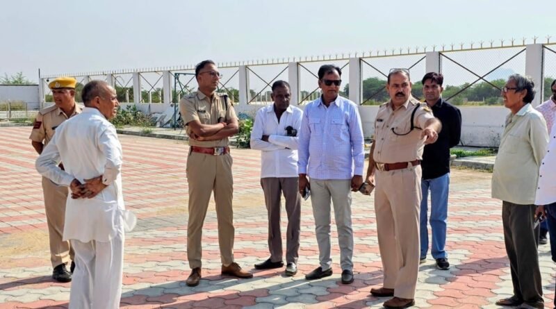मुख्यमंत्री भजनलाल शर्मा के डिग्गी आगमन को लेकर पुलिस प्रशासन अलर्ट